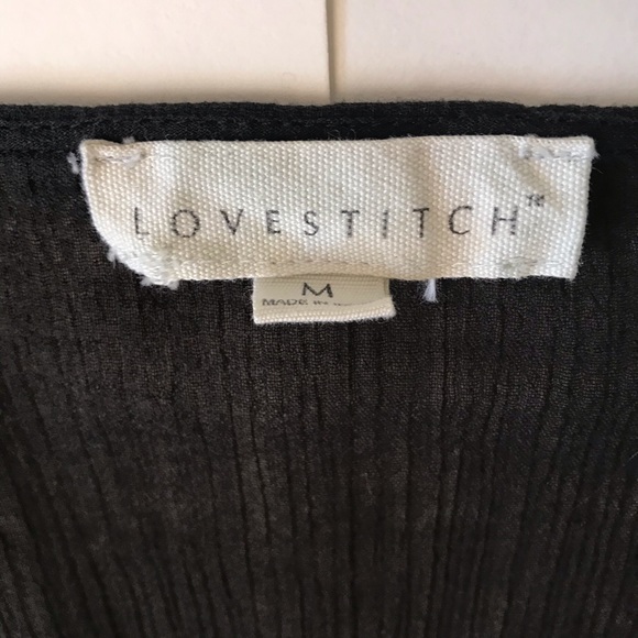 NWOT / Vici Lovestitch Noah Eyelet Trim Top - Picture 9 of 11